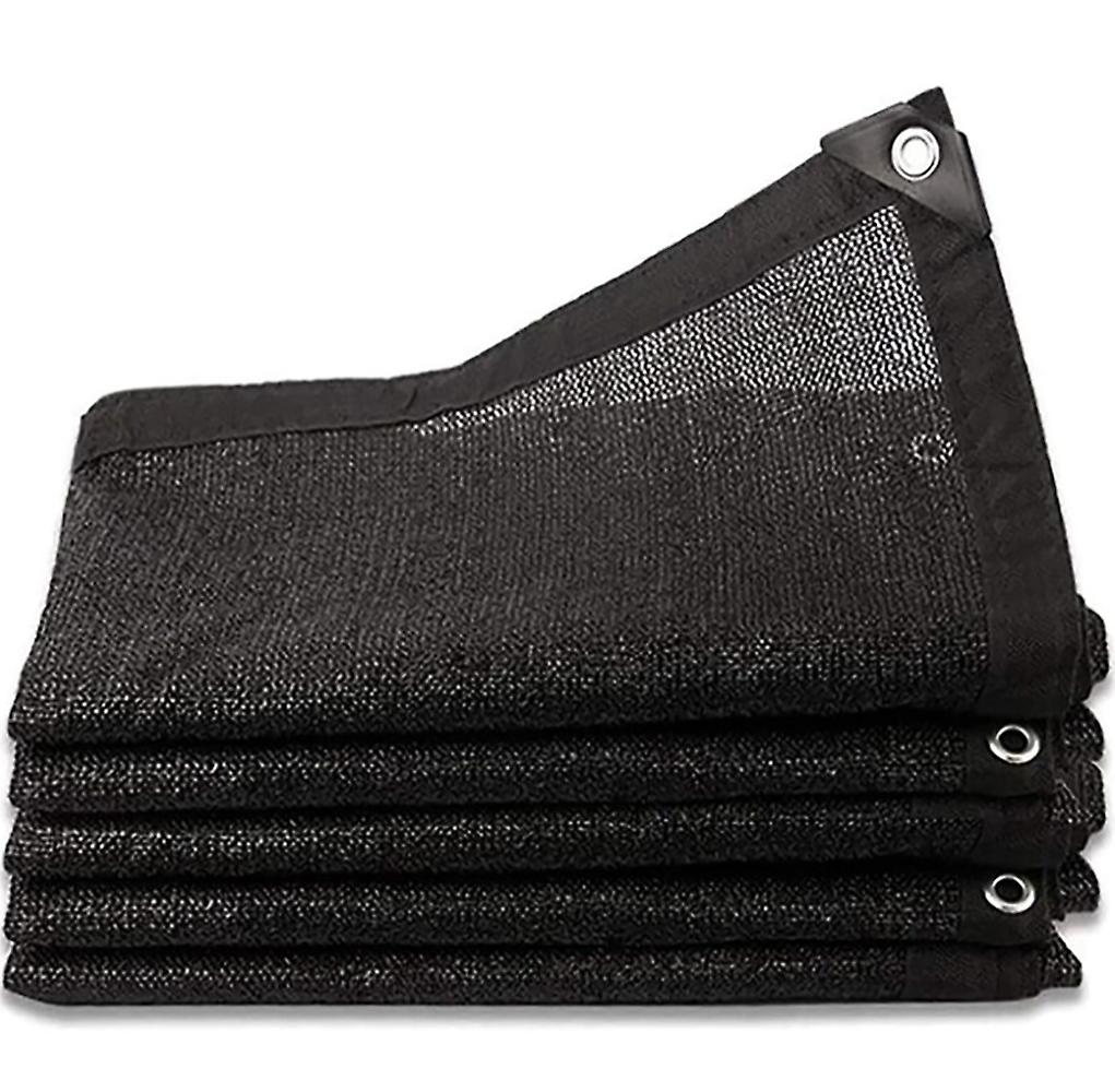 Shade Net 8 Pins Shade 80% Strengthen Thicken Shade Sail Windproof Greenhouse Netting with Grommets for Plant Cover/Greenhouse/Garden/Pergola (3m x 4m