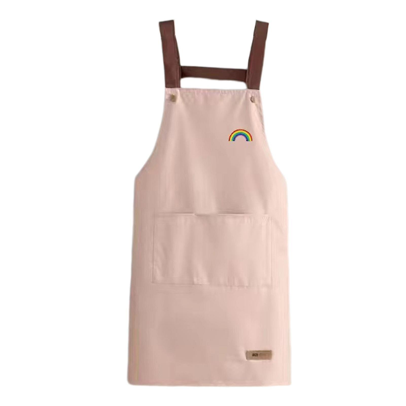 Ing Apron Wide Applicat With Pockets Oil Pvc Apron For Home *chyi
