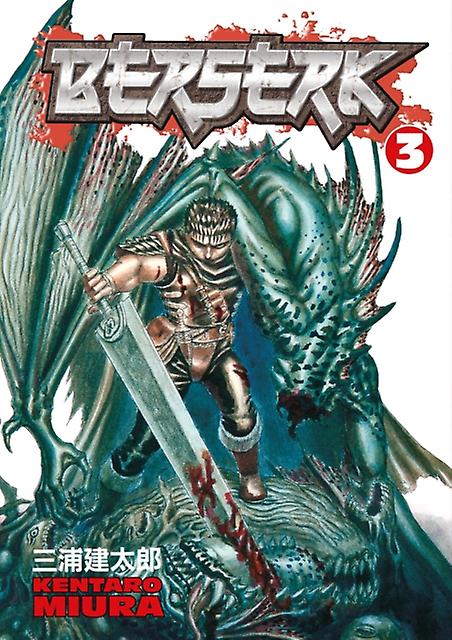 Berserk Volume 3 by Kentaro Miura Paperback Book