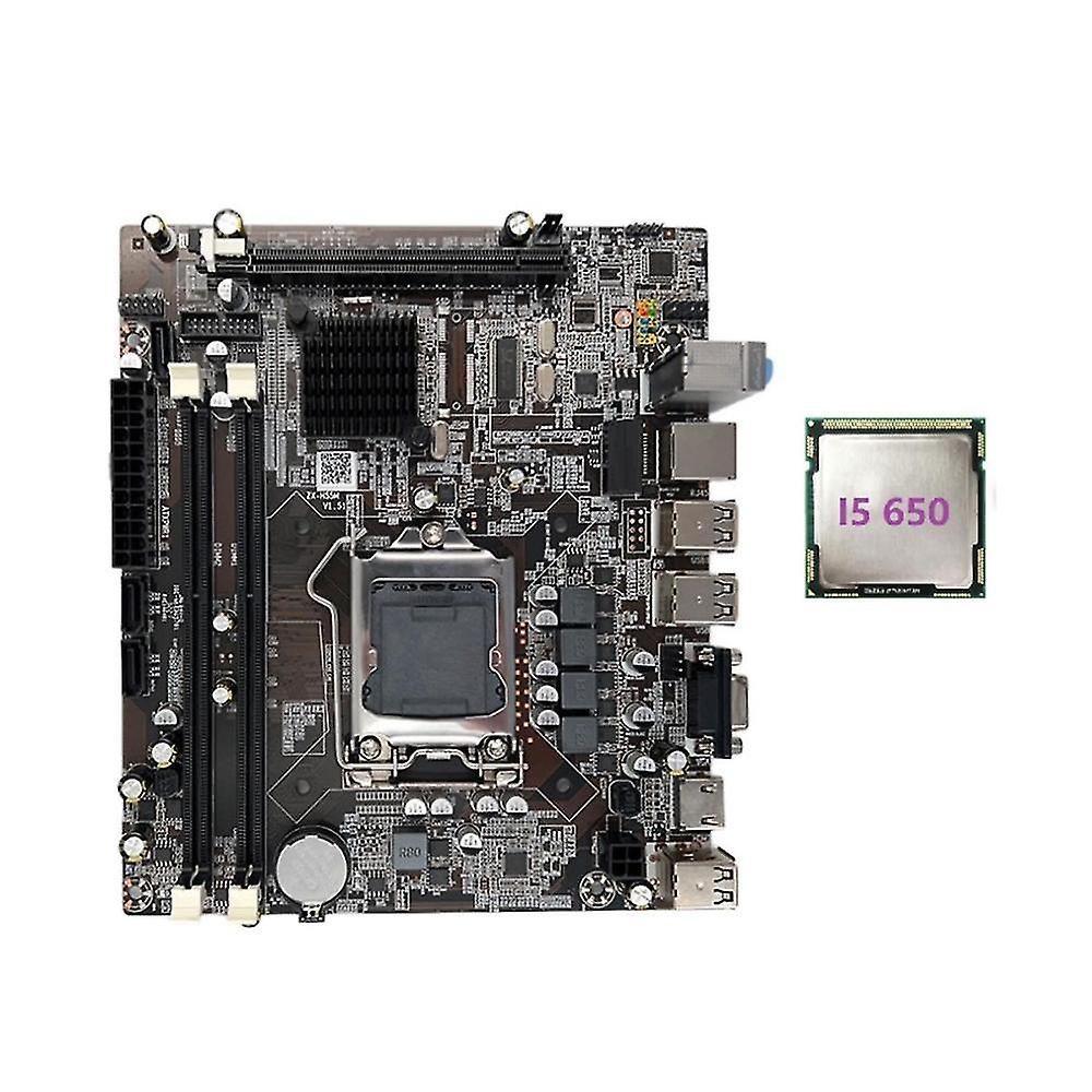 H55 Motherboard Lga1156 Supports I3 530 I5 760 Series Cpu Ddr3 Memory Desktop Computer Motherboard