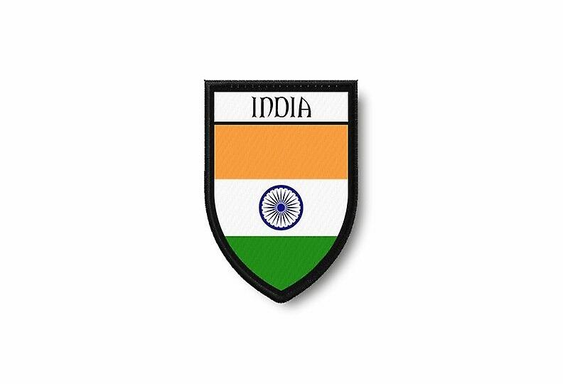 Patch Ecusson Termocollant Edge Brode Flag Prints Indian India
