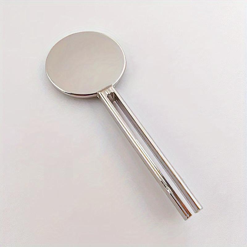 1pc Stylish Heart-shaped Toothpaste Squeezer - Zinc Alloy  Electroplated  Manual Toothbrush Squeeze Tool For Bathroom - Easy To Use  Convenient  And E