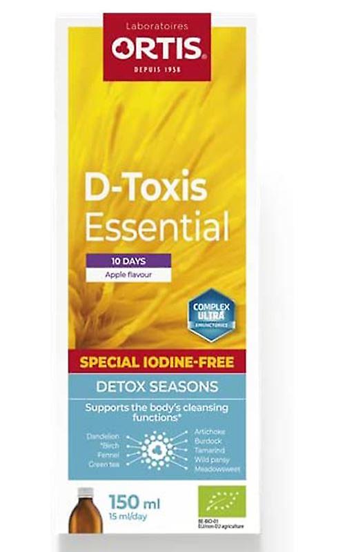 Ortis D-Toxis Essential Apple Flavour - 150ml