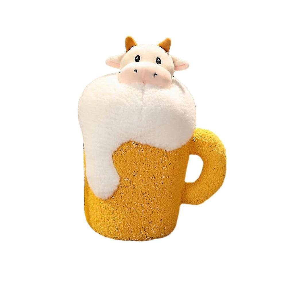 Beer Mug Plush Doll Cuddly Pillow