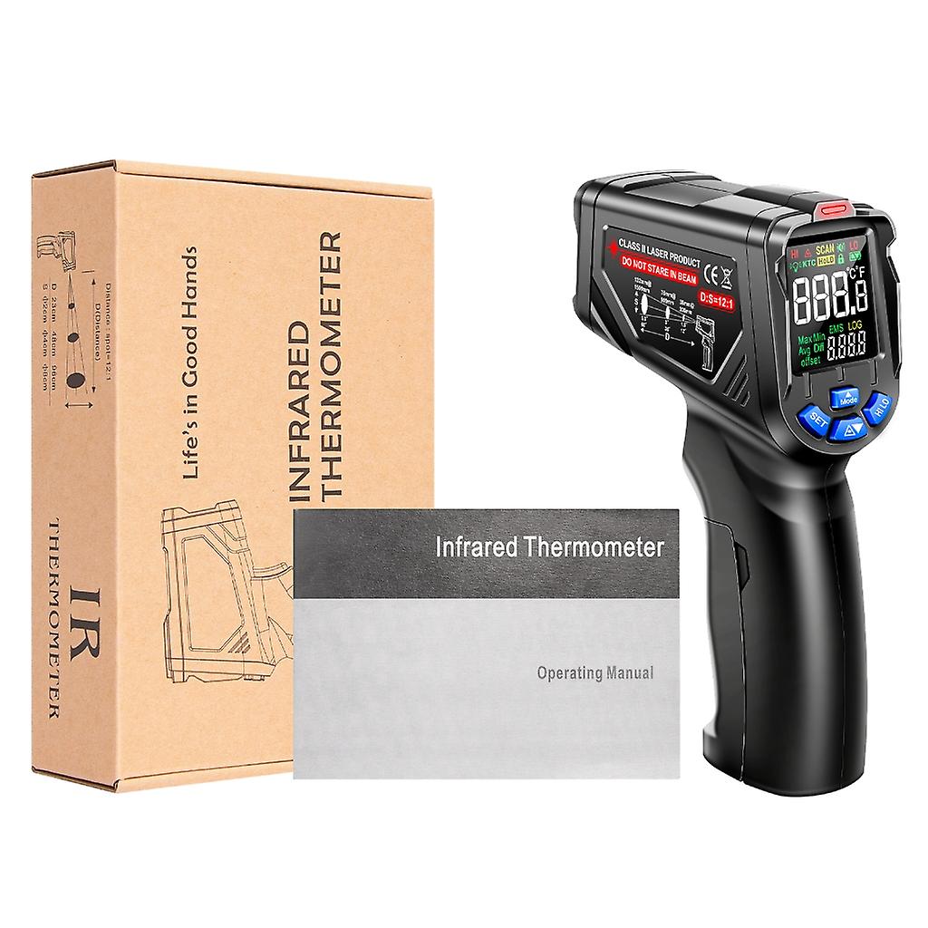 -20~750 Non Contact Pyrometer High-Temperature Infrared Thermometer Meter