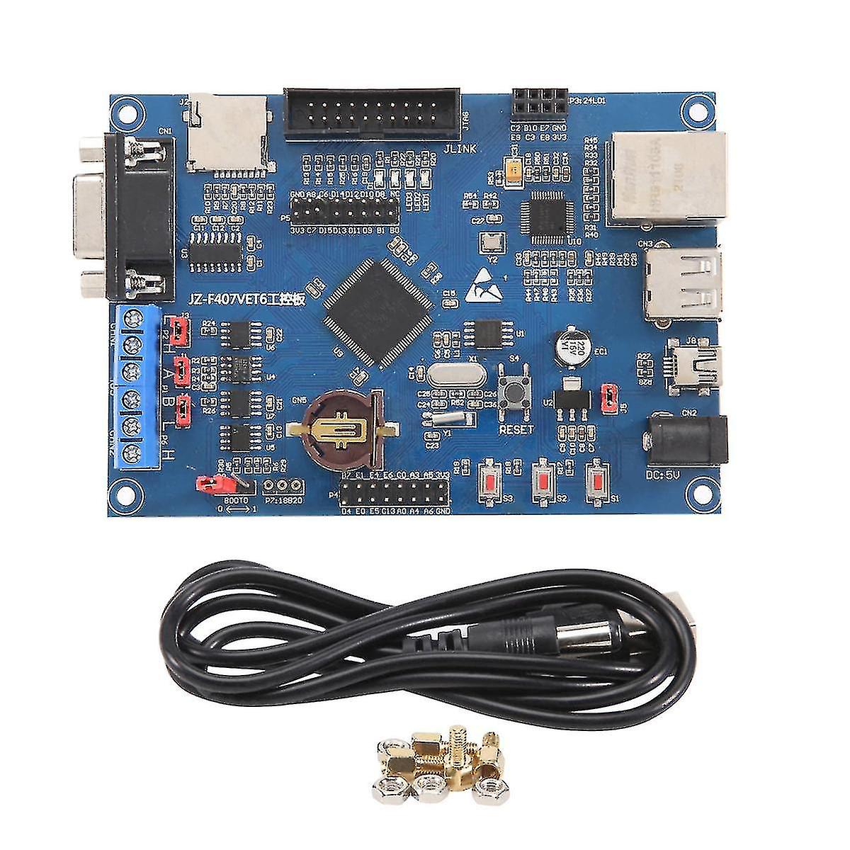 1set Industrial Control Development Board Stm32f407vet6 Learning 485 Dual Can Ethernet Internet de