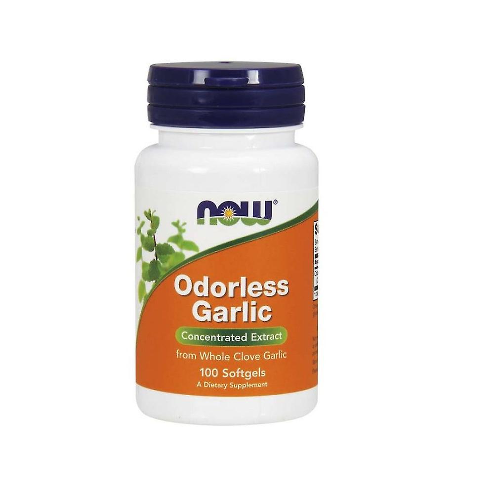 NOW Foods odorless garlic (100 capsules) 4152