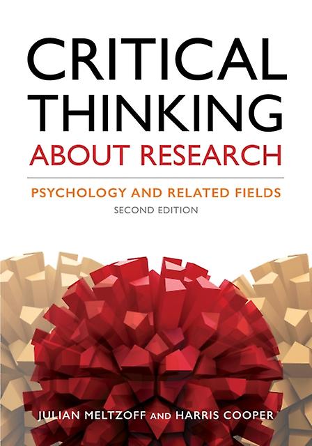 Critical Thinking About Research by Julian Meltzoff Paperback