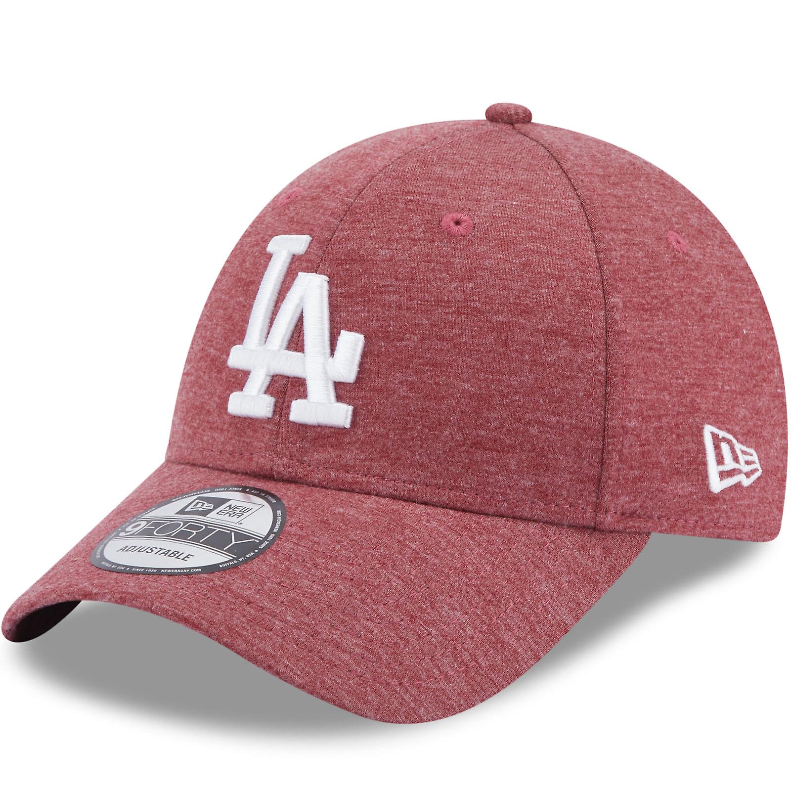 New Era Los Angeles Dodgers Jersey Essentials 9FORTY Baseball Cap - Cardinal