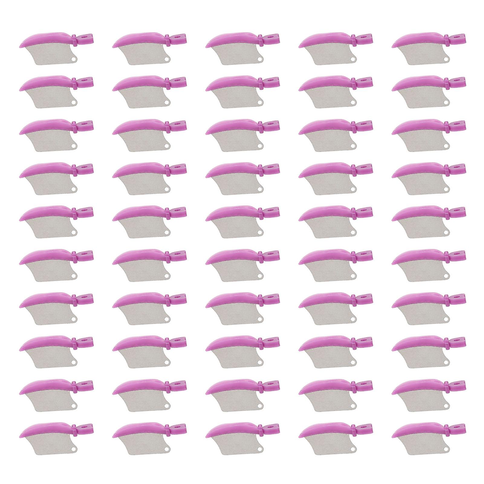 50pcs Heat Resistant Stainless Steel Interdental Wedges for Dental Matrix
