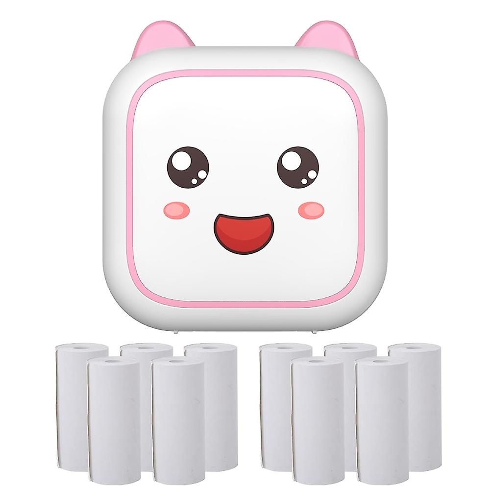Thermal Printer Pink+10 Paper