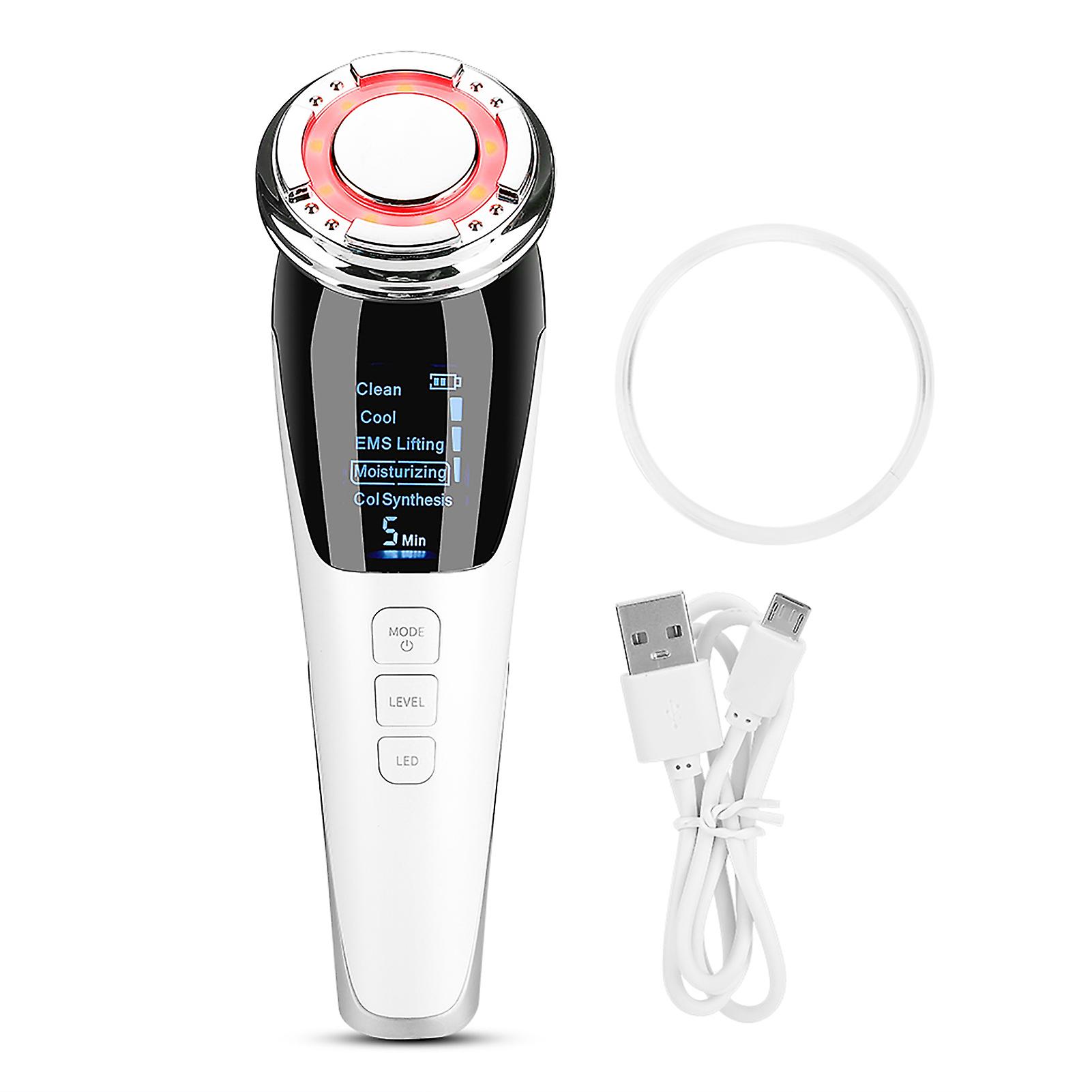 EMS Micro Current Phototherapy Hot Cold Compress Beauty Machine