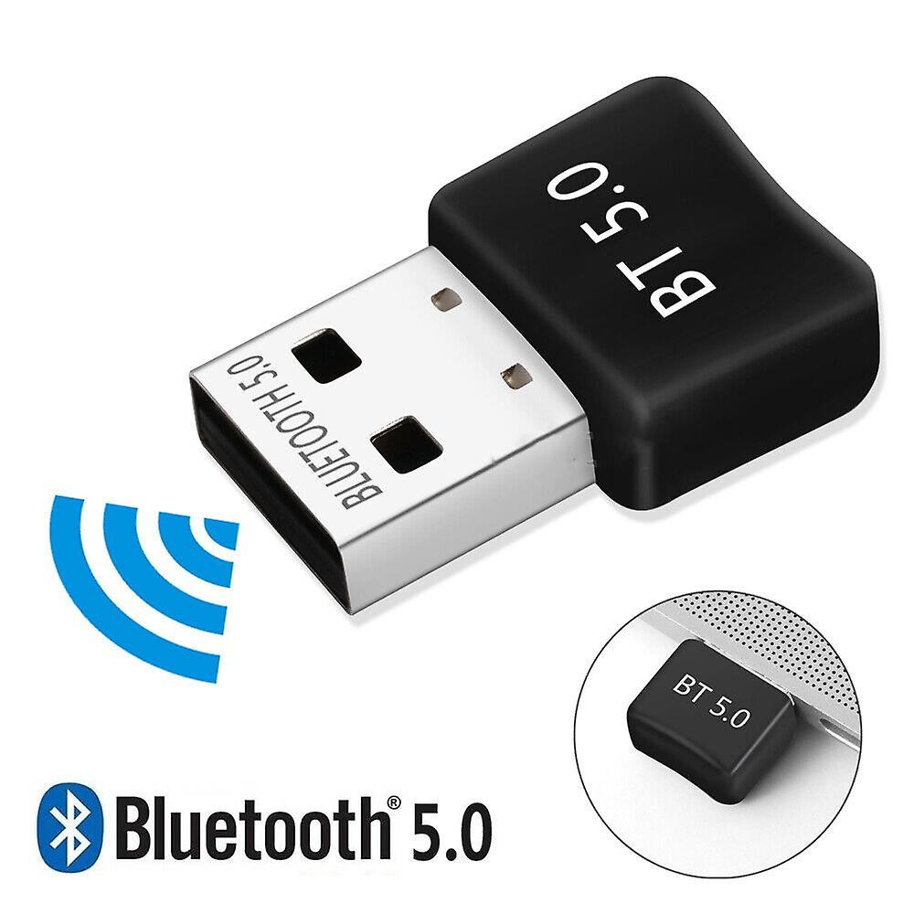 Bluetooth V5.0 USB Dongle Adapter PC Desktop Computer WINDOWS 10 11 Driver Free