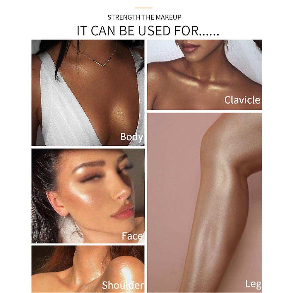 Highlighter Cream 20ml Face Shimmer Contour Bronzer 1# All Skin