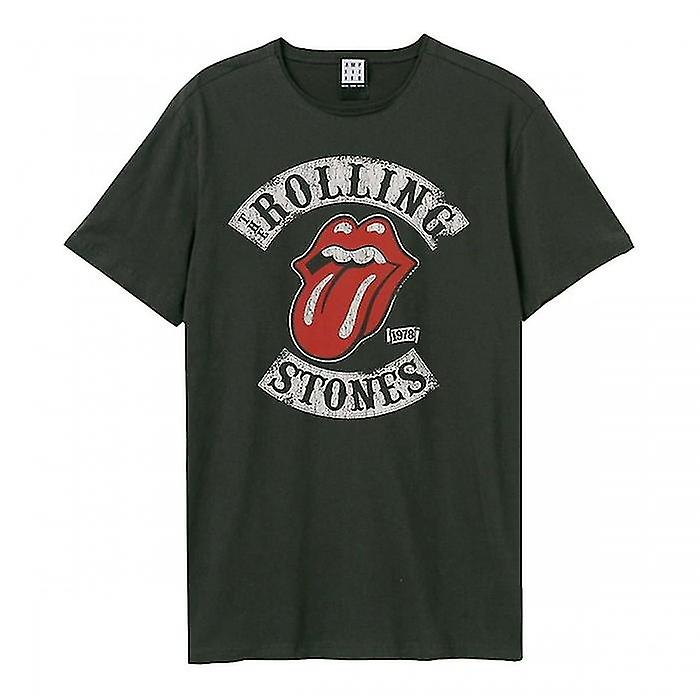 Amplified Unisex Adult 1978 Tour The Rolling Stones T-Shirt