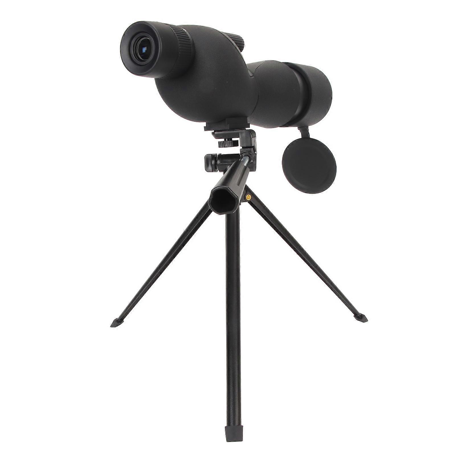 25‑75x60 Spotting Scopes 45 Degree Portable Monoculars with Tripod Carrying Bag and Smartphone Adapter for Hunting