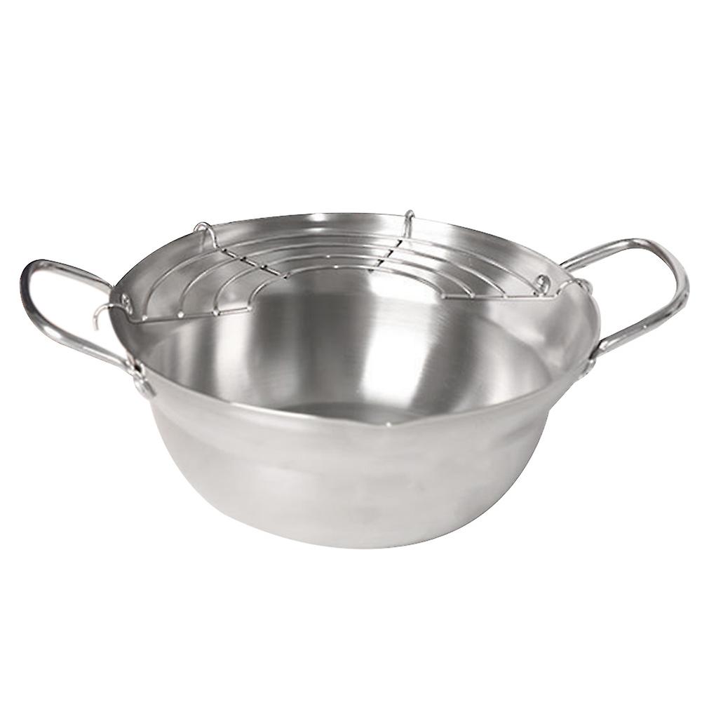 Edelstahlfritteuse, Mini-Fritteuse mit Abfluss