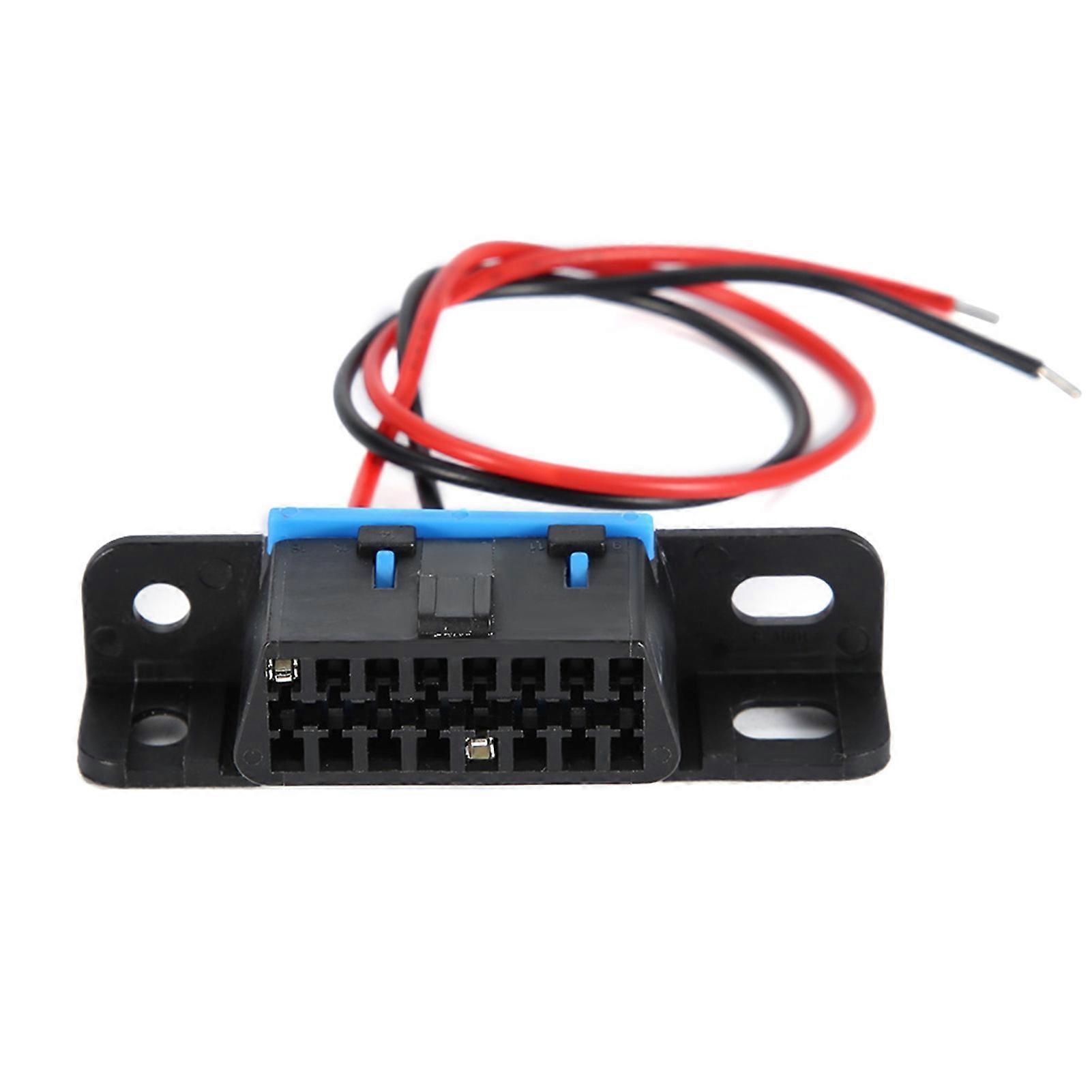 OBD Socket, Car OBD2 Female Plug Power Line Burn-in Test Holding Wire Tester
