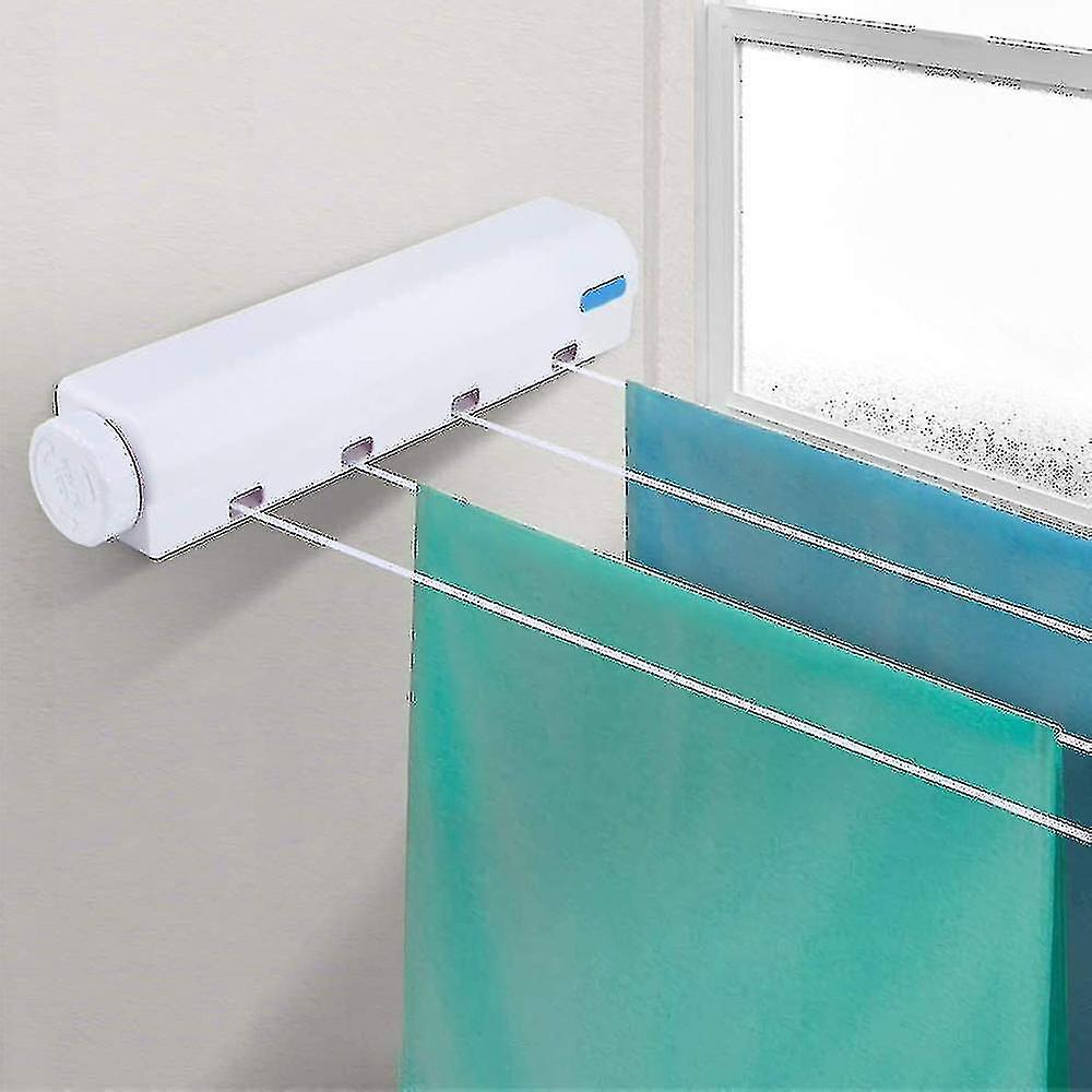 Spring Automatic Retractable Clothesline Drying Rack