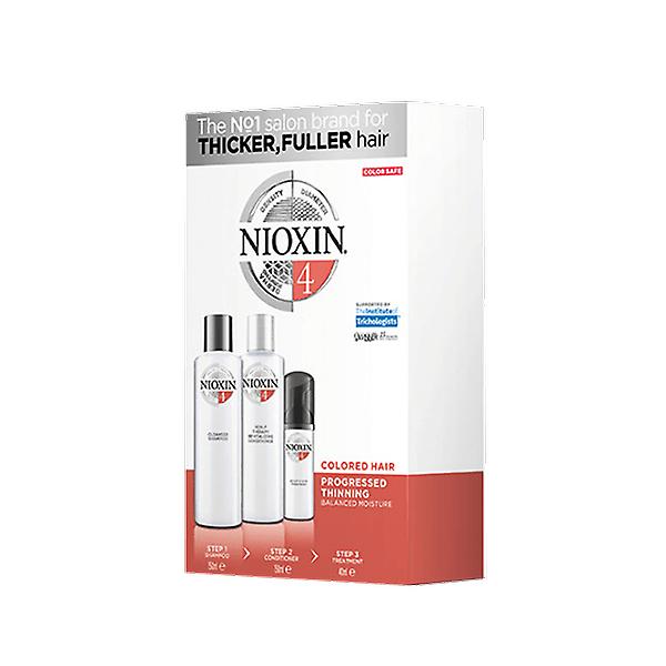 Nioxin System 4- 3 Part Kit for Colored Hair with Progressed Thinning