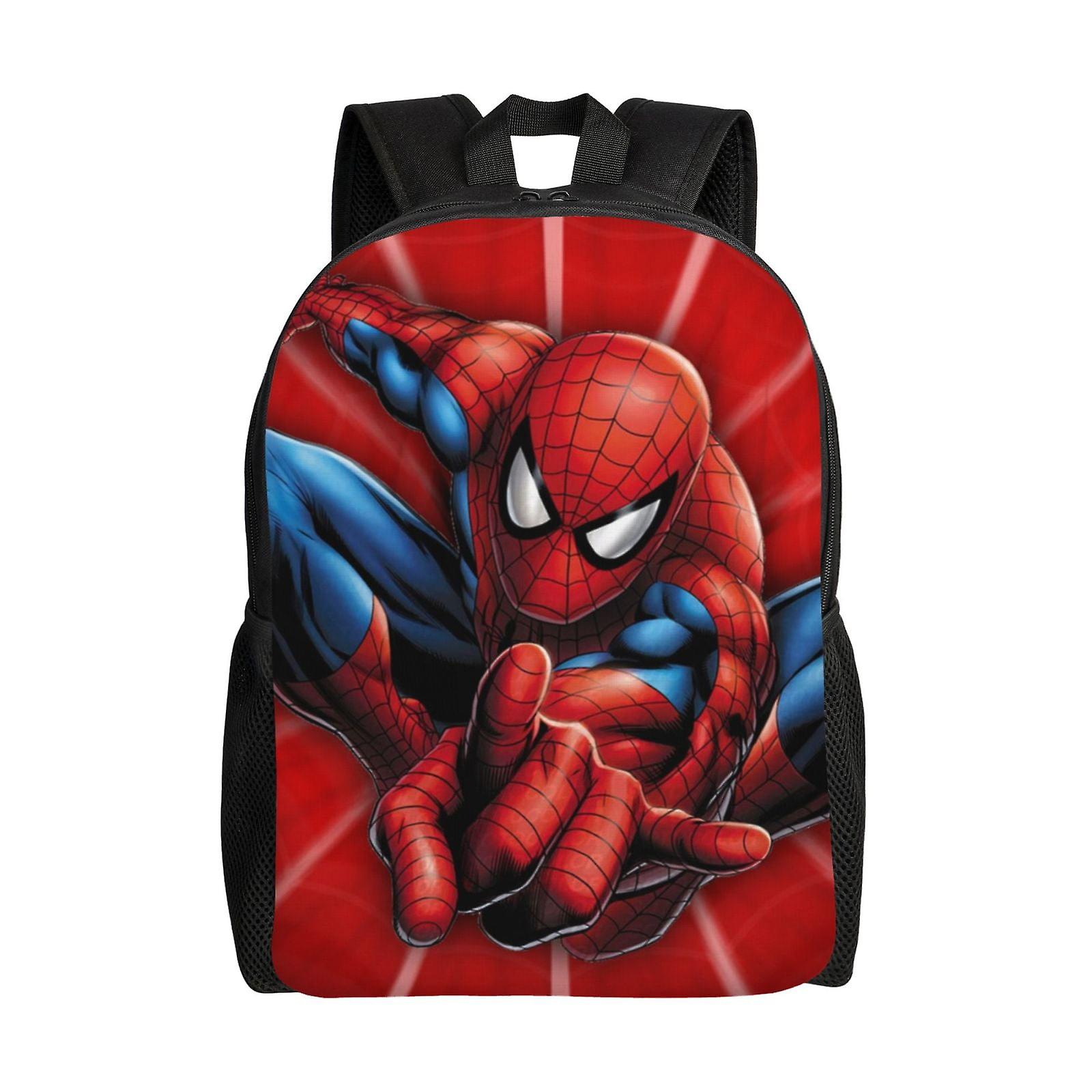 Spider-Man Kid Backpack School Bag Elementary Students Bookbags