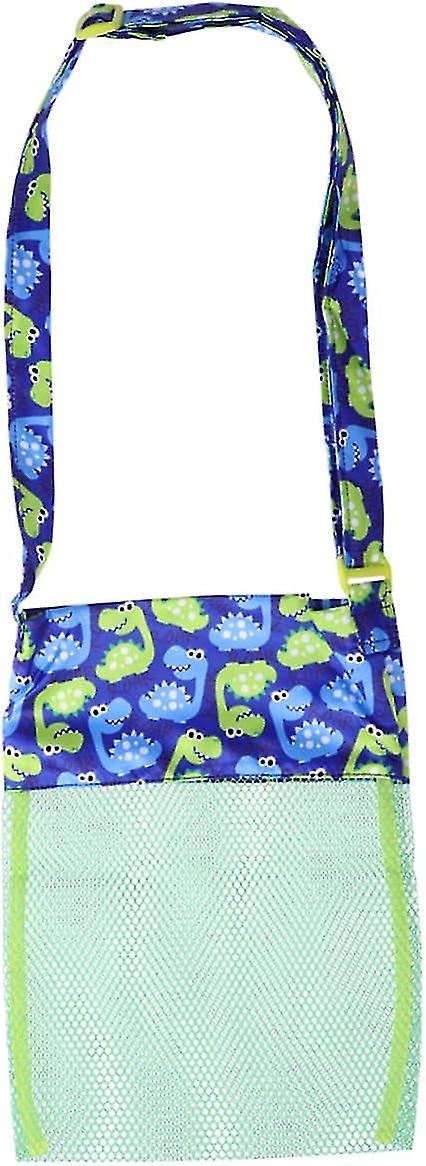 Kid Toy Bag - Dinosaur Beach Mesh Bag for Toys Storage
