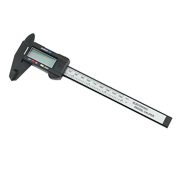 Digital Caliper, Caliper Measuring Tools - Electronic Micrometer with Large LCD Display, Black