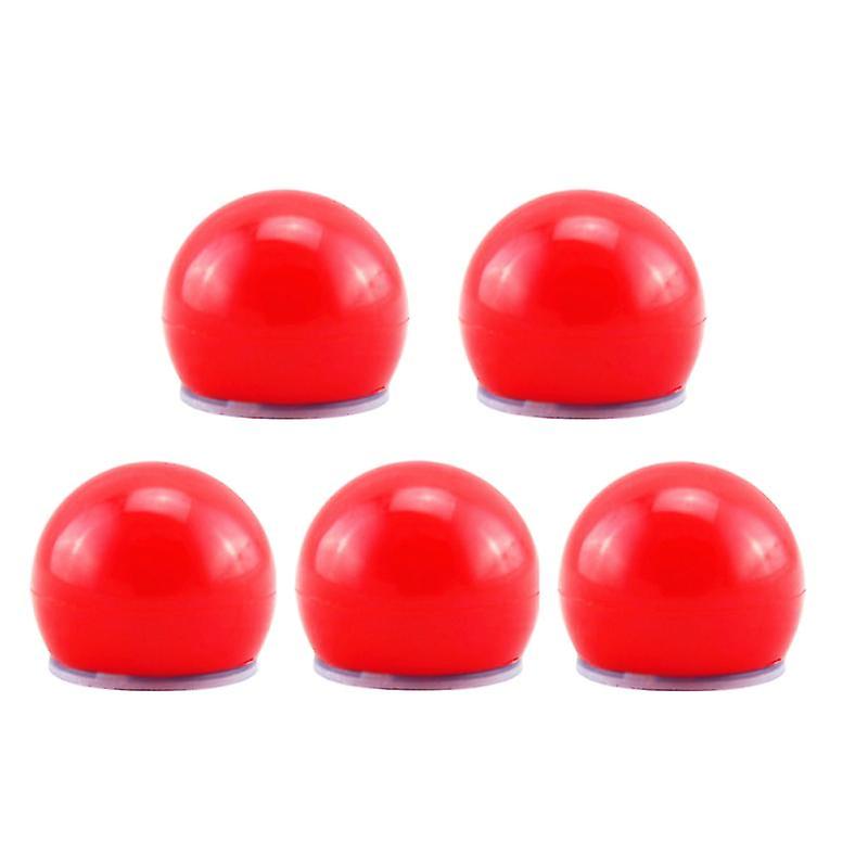 5pcs Flashing Red Clown Nose Stage Props