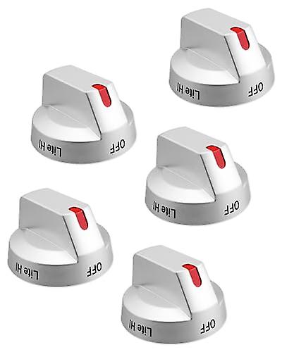 SZRKRLA 5-Pack Stove Knobs Replacements for Samsung Electric or Gas Range Models