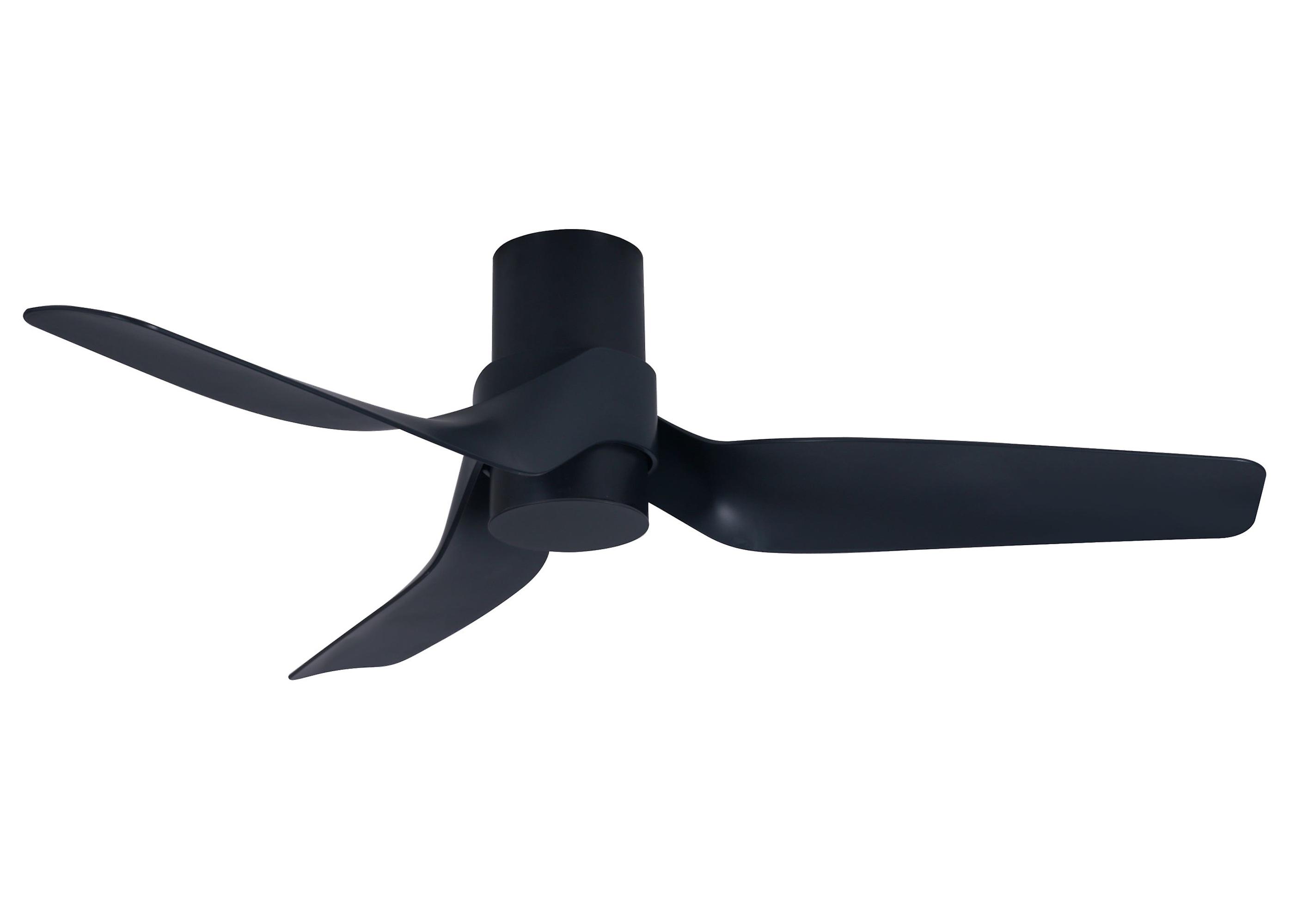 Energy-saving ceiling fan Nautica Black