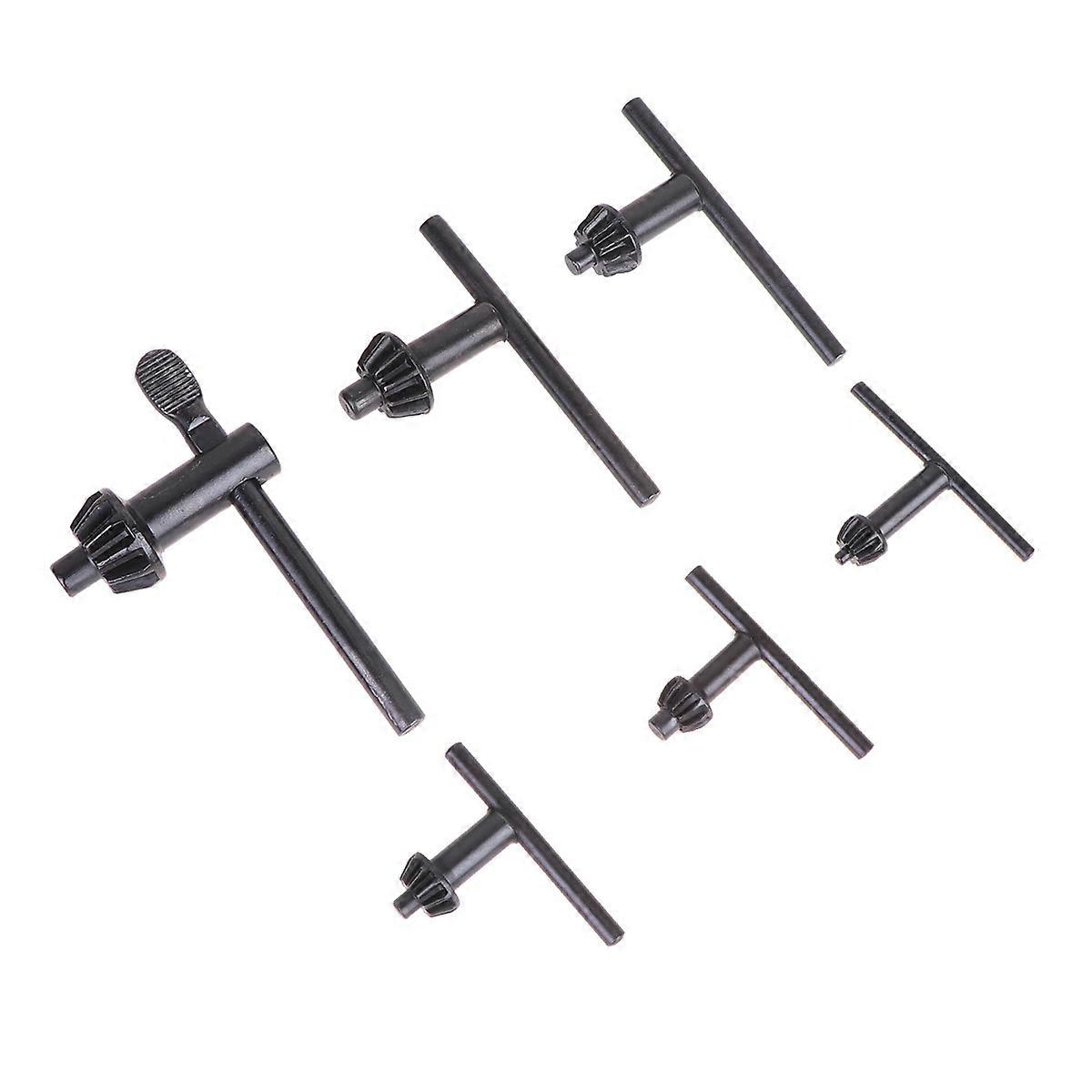 6 Pcs Drill Chuck Keys Drill Press Chuck Key Replacement Thumb Handle Chuck Key Chuck Key Drill Press