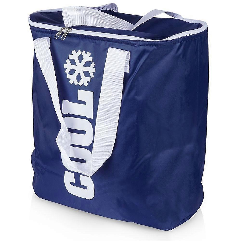 Convenient cooler bag for food and drinks, perfect for travel and picnics