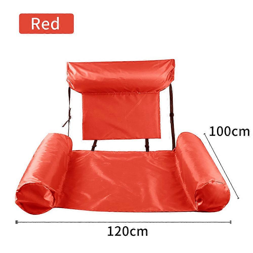 Swimming Pool Beach Water Hammock In Air Mattress Lounger Floating Sleeping Cushion Foldable Inflatable Air Mattress Bed Chair