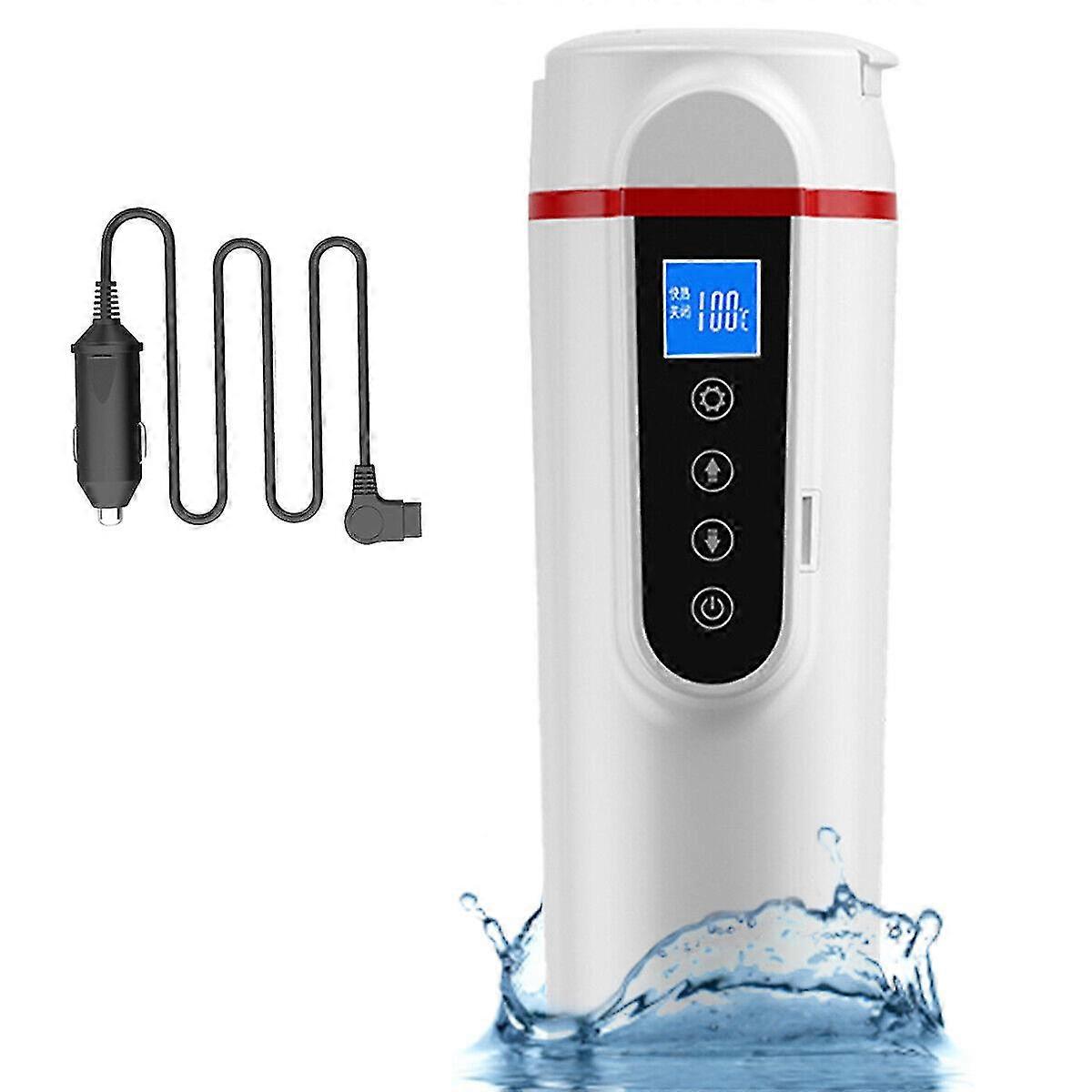 Uppvärmning av bilvattenkopp Intelligent värmeisolering Elektrisk kopp Varmvattenberedare för bil Vattenkokare 12v24v universell öppen vattenkopp