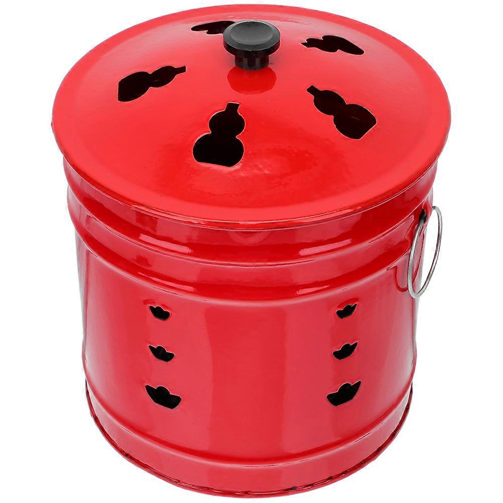 محرقة يمكن أن تحرق برميل محرقة قفص برميل النار حفرة لساحة المنزل في الهواء الطلق الفناء الخلفي