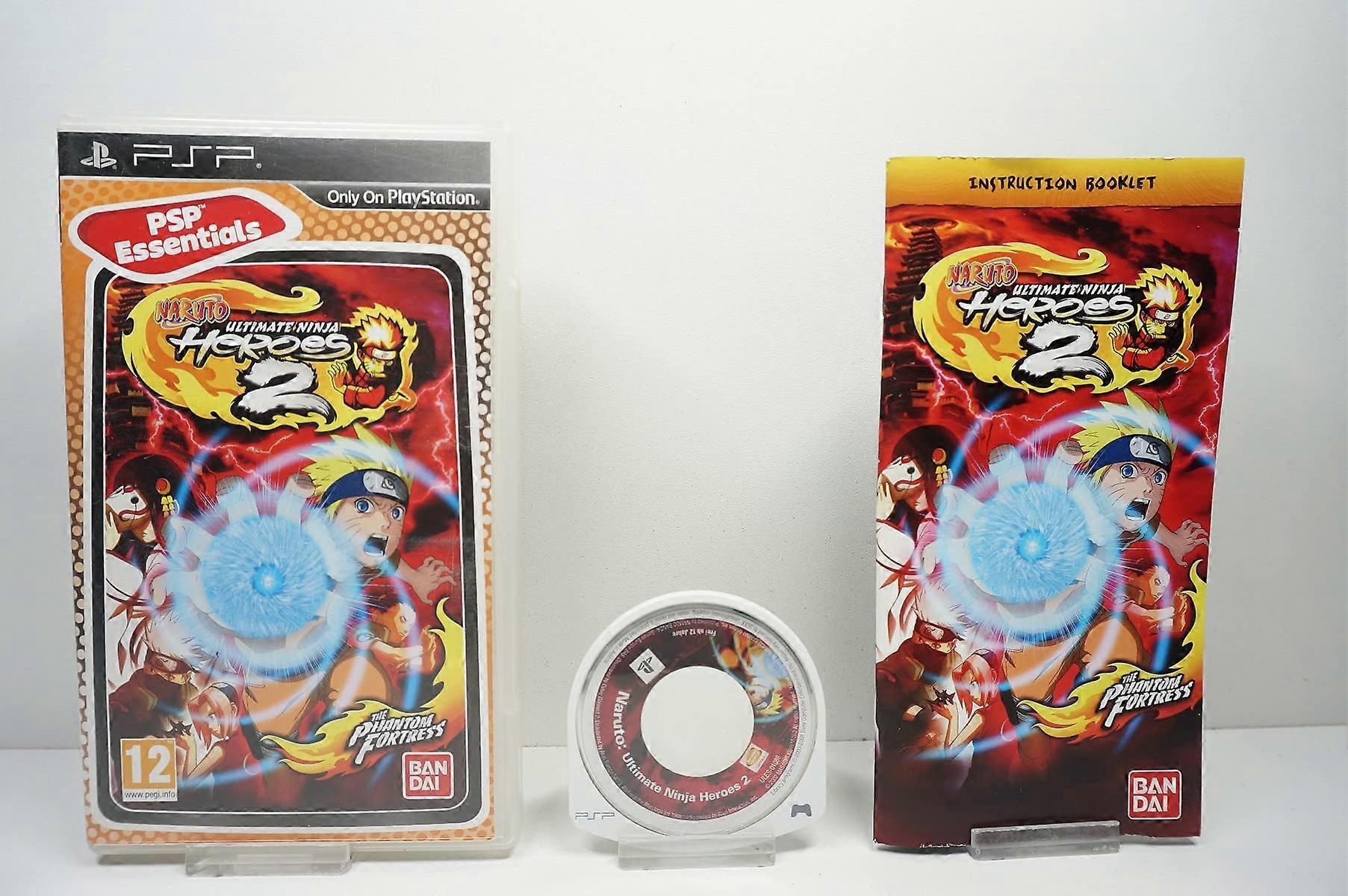 Naruto Ultimate - Ninja Heroes 2 Essentials Pack (Sony PSP) - PAL - New & Sealed