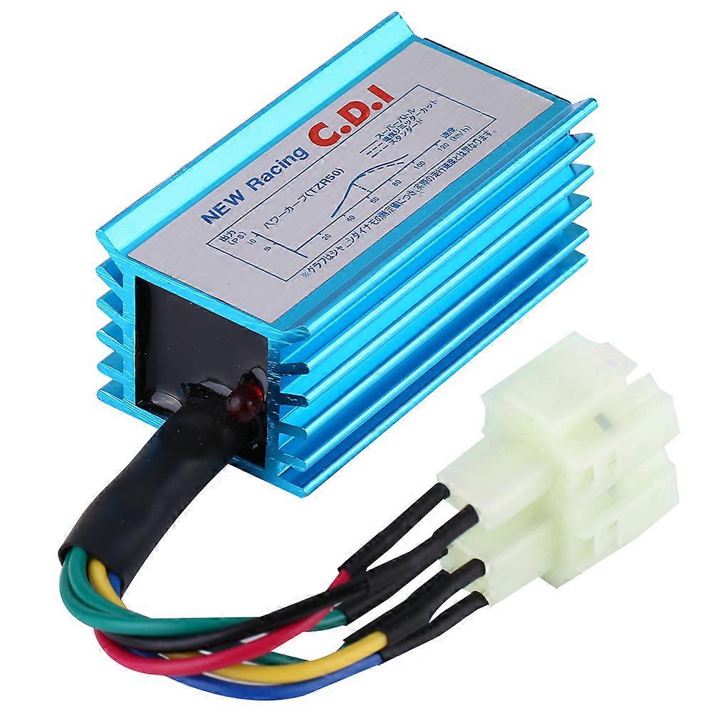 6 Pin Racing CDI with Wire for Most GY6 50-250CC ATV Scooter Moped Go Kart