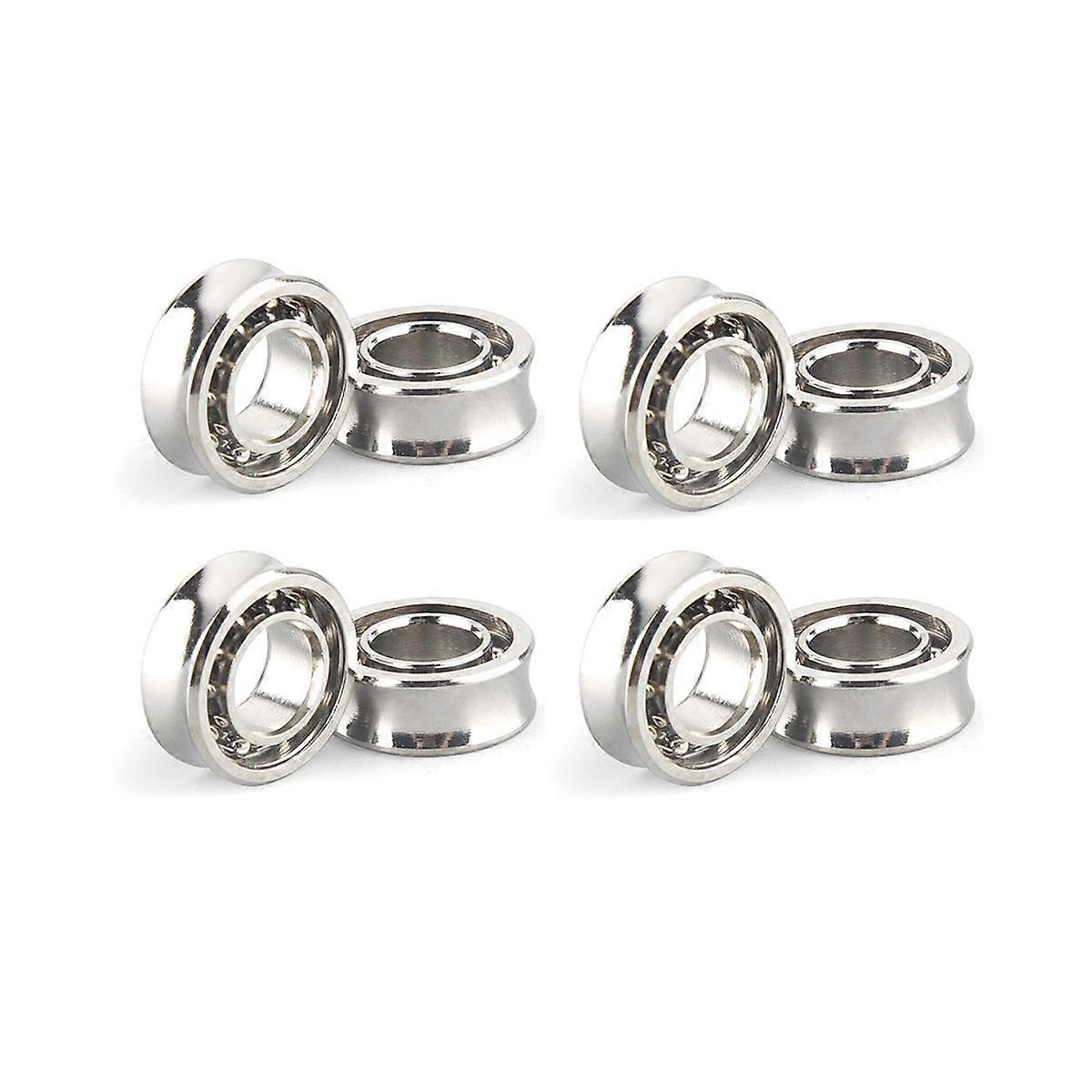 8 Pcs Steel R188 KK Bearing Speed Responsive High Carbon Chromium Steel Bearings R188 U Groove for