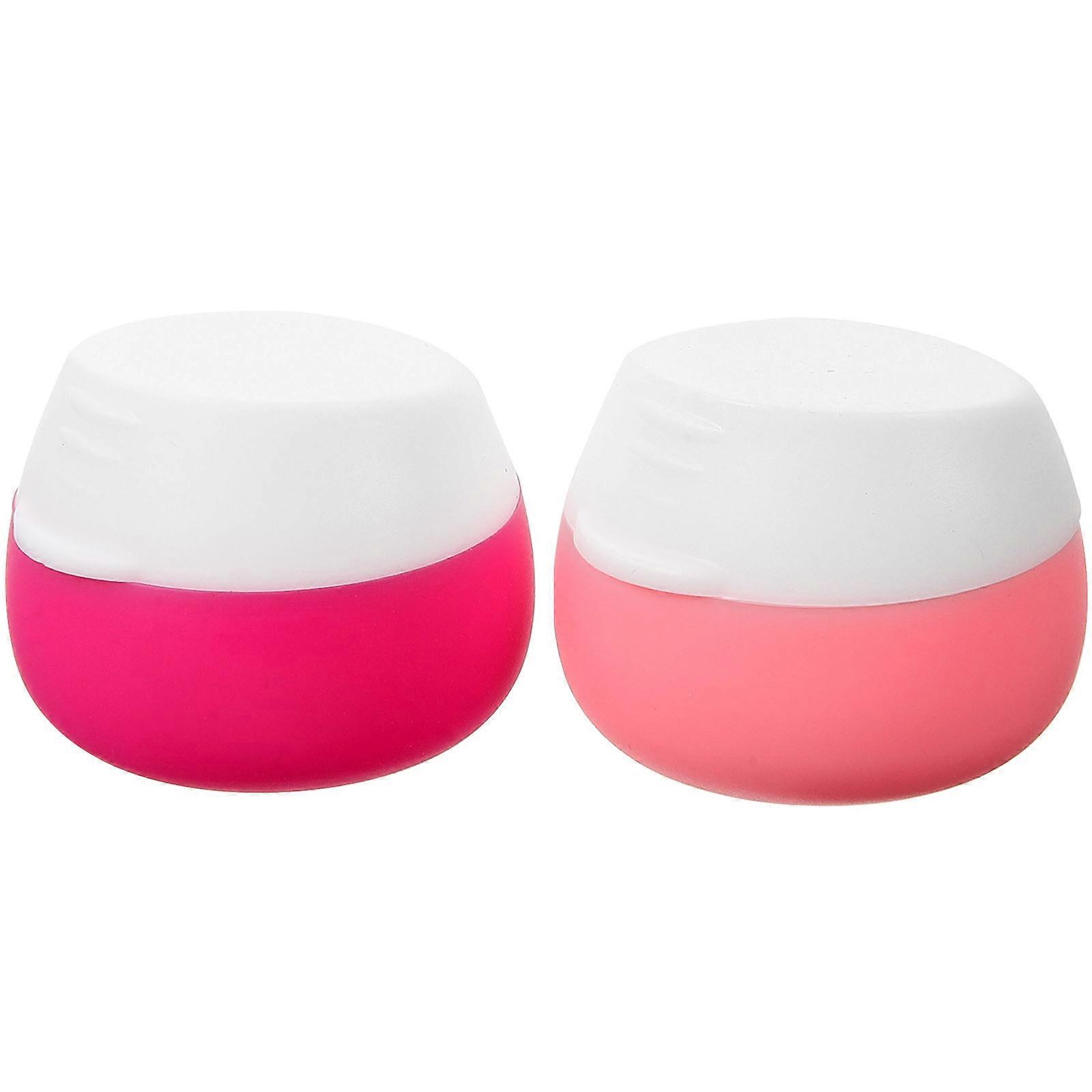 2pcs Refillable Cosmetic Jars Empty Cream Containers Lotion Jars Lotion Jars with Lid(20ml)