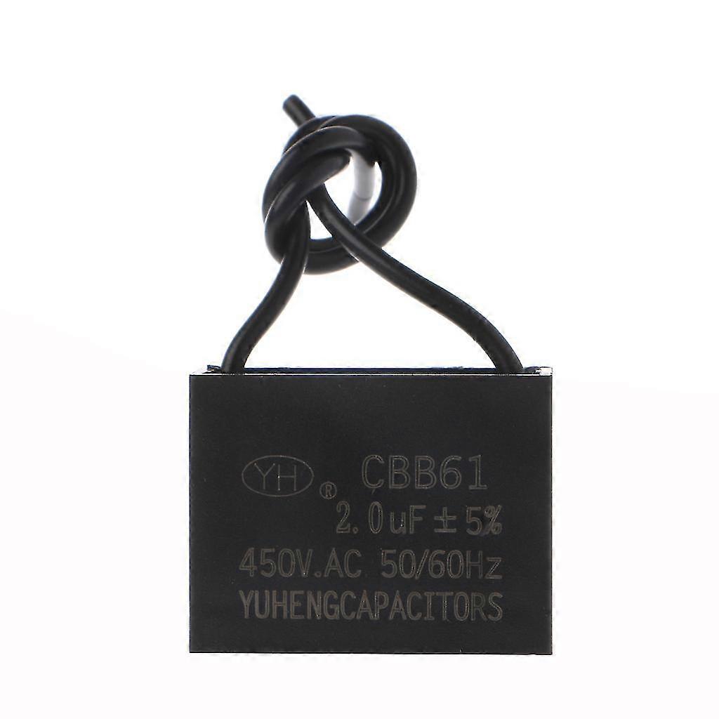 Cbb61 450v 1/2/3/4/5/6/10 Uf Ceiling Fan Motor Running Starting Capacitor