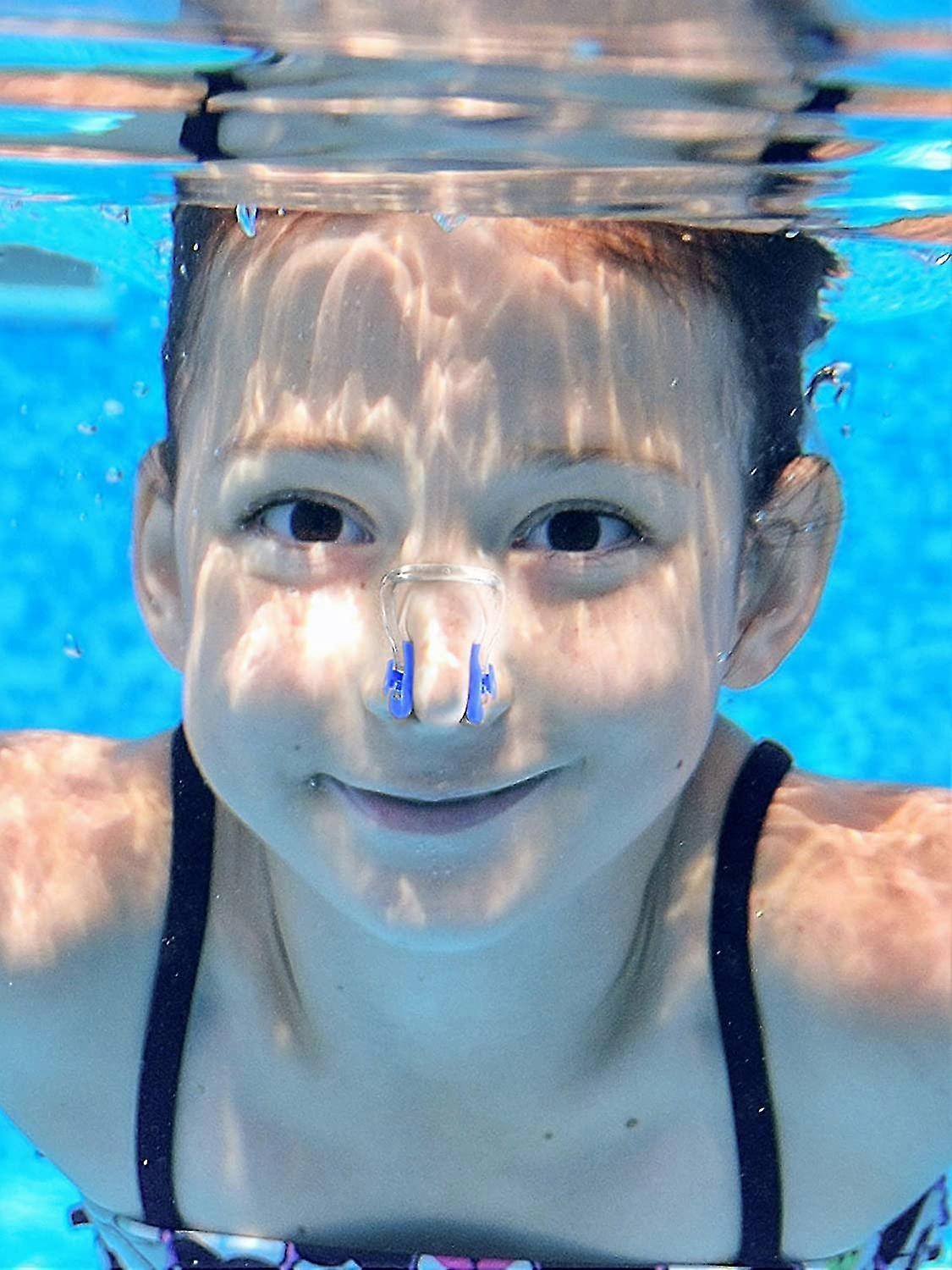 14 Pcs Nose Clip Swimming Nose Plug Swim Nose Guard For Swimming,blue