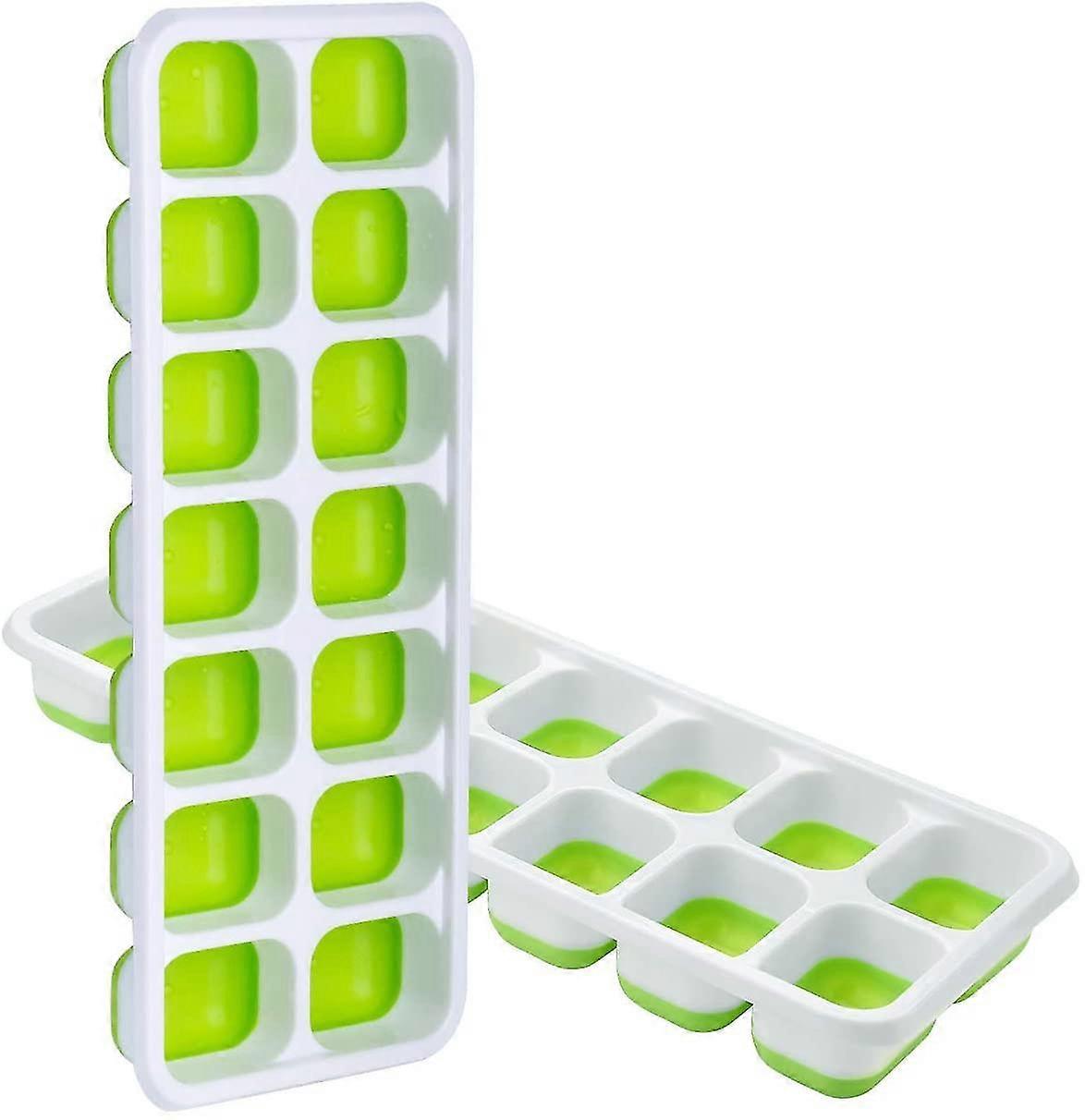 14-compartment Ice Cube Tray, Silicone Ice Cube With Lid, Ice Tray, Ice Cube, Cool Storage