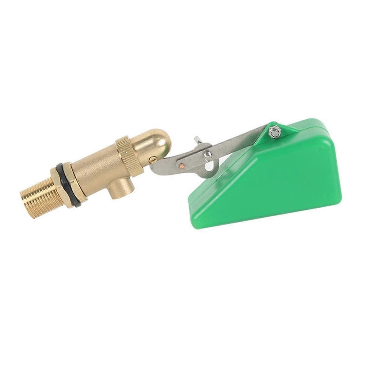 1/2 Inch Valve with Float Water Float Valve, Self-Filling Float Valve for Water Tank Fountain Lives