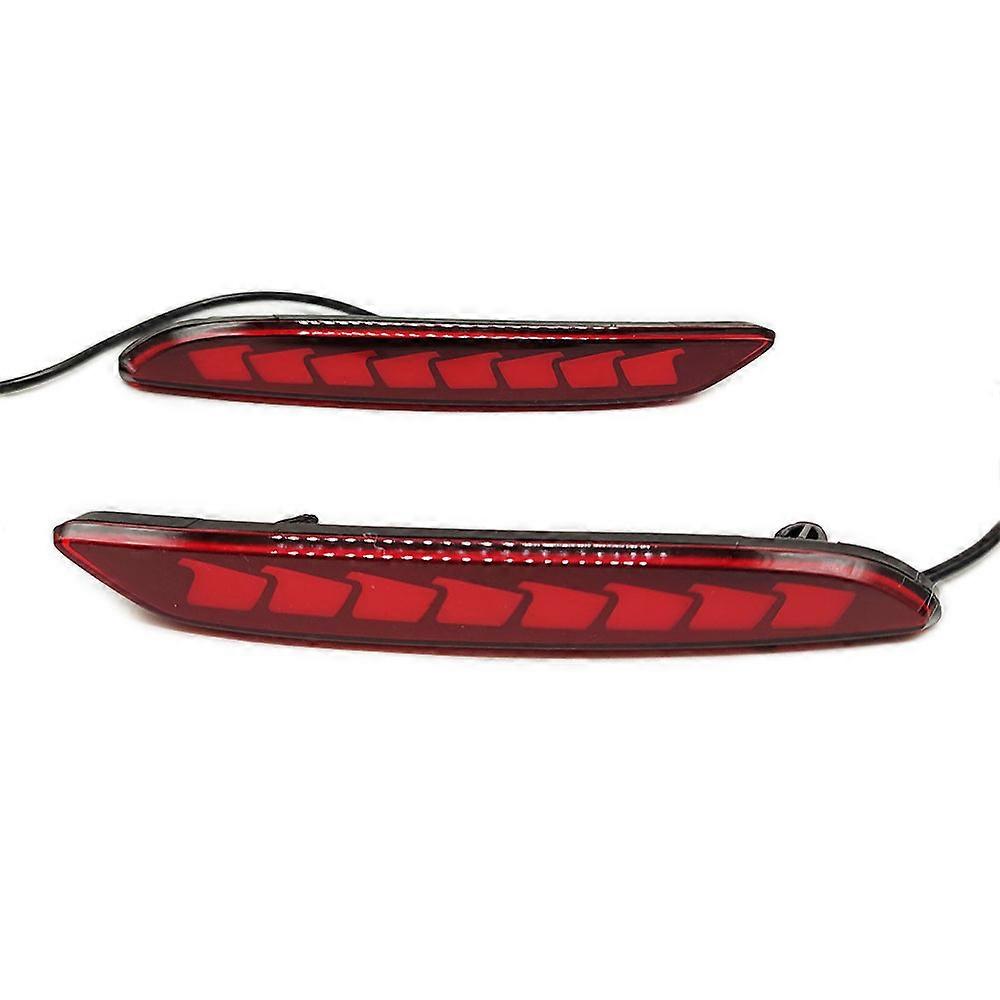 Car Led Rear Bumper Reflector light For Chevrolet Cavalier 2019 2020 2022 2022 2023 Flowing Turn Signal Braking Driving Lamp