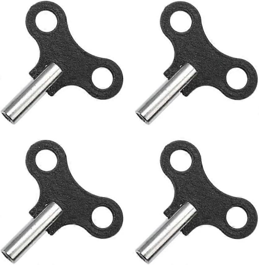 Wind up clock key. Mechanical Clock Key Universal Clock Key Winding Tool (Black) (4pcs)