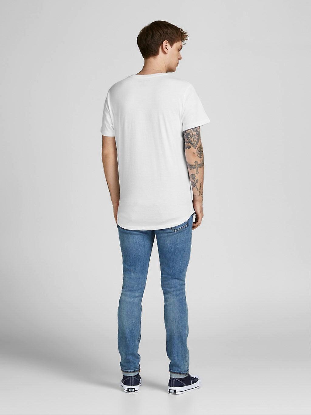 JACK & JONES Jprblabrody Tee Ss Crew Neck 5 Pieces Mp Men's T-Shirt, navy blazer