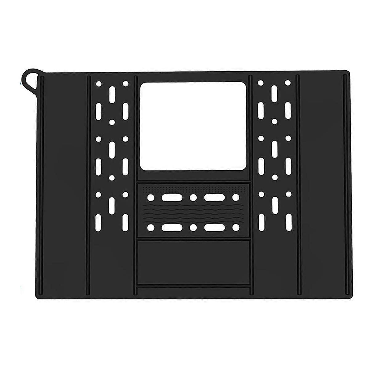 Badezimmer Waschbecken Abdeckung für Theke Raum Silikon Waschbecken Make-up Organizer Matte Resistentes Make-up