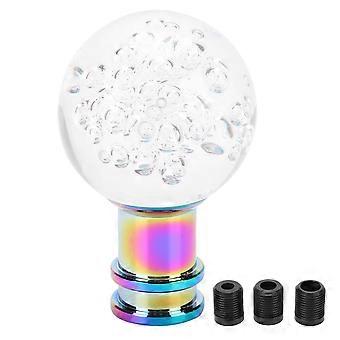 Shift Knob Acrylic Unique Ball Style Clear Color Universal for Automobile Modification