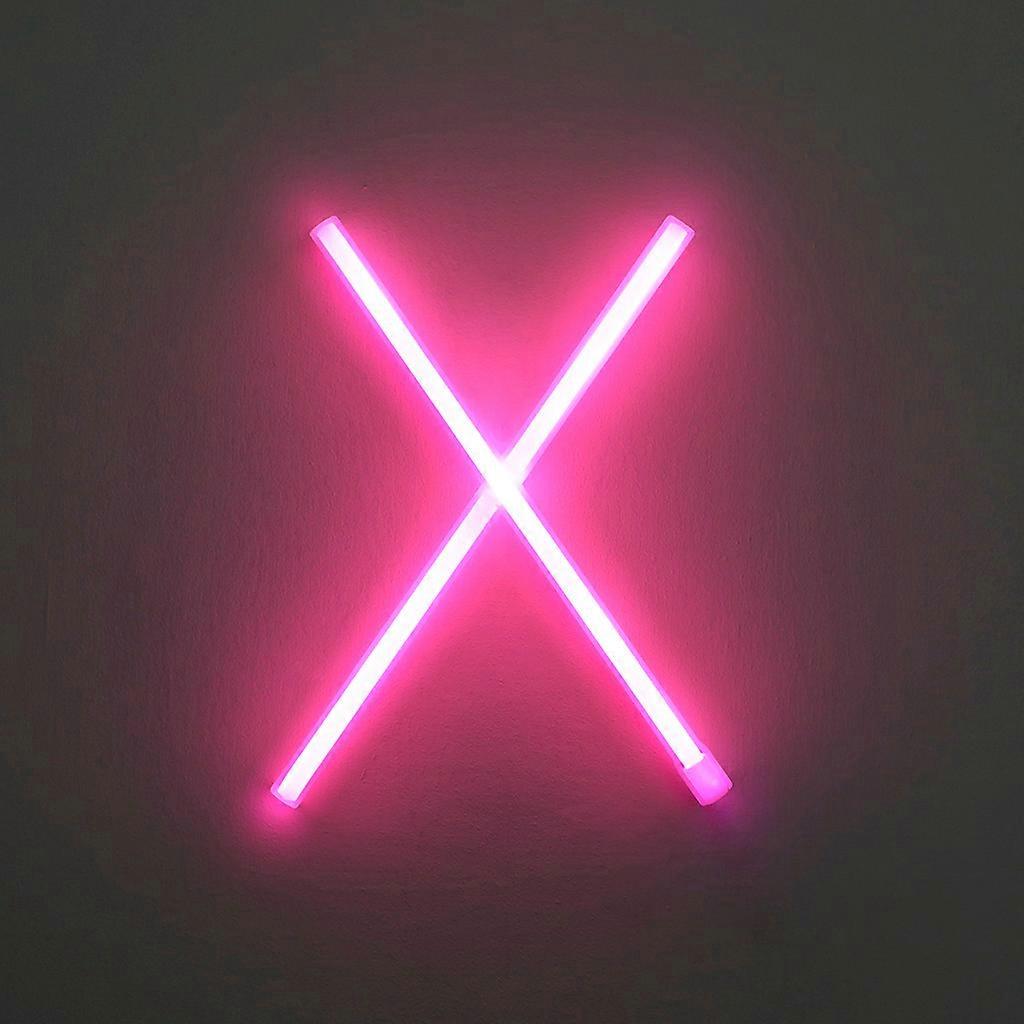 LED Letter Lights Light Up Plastic Letters Standing Hanging Warm Light