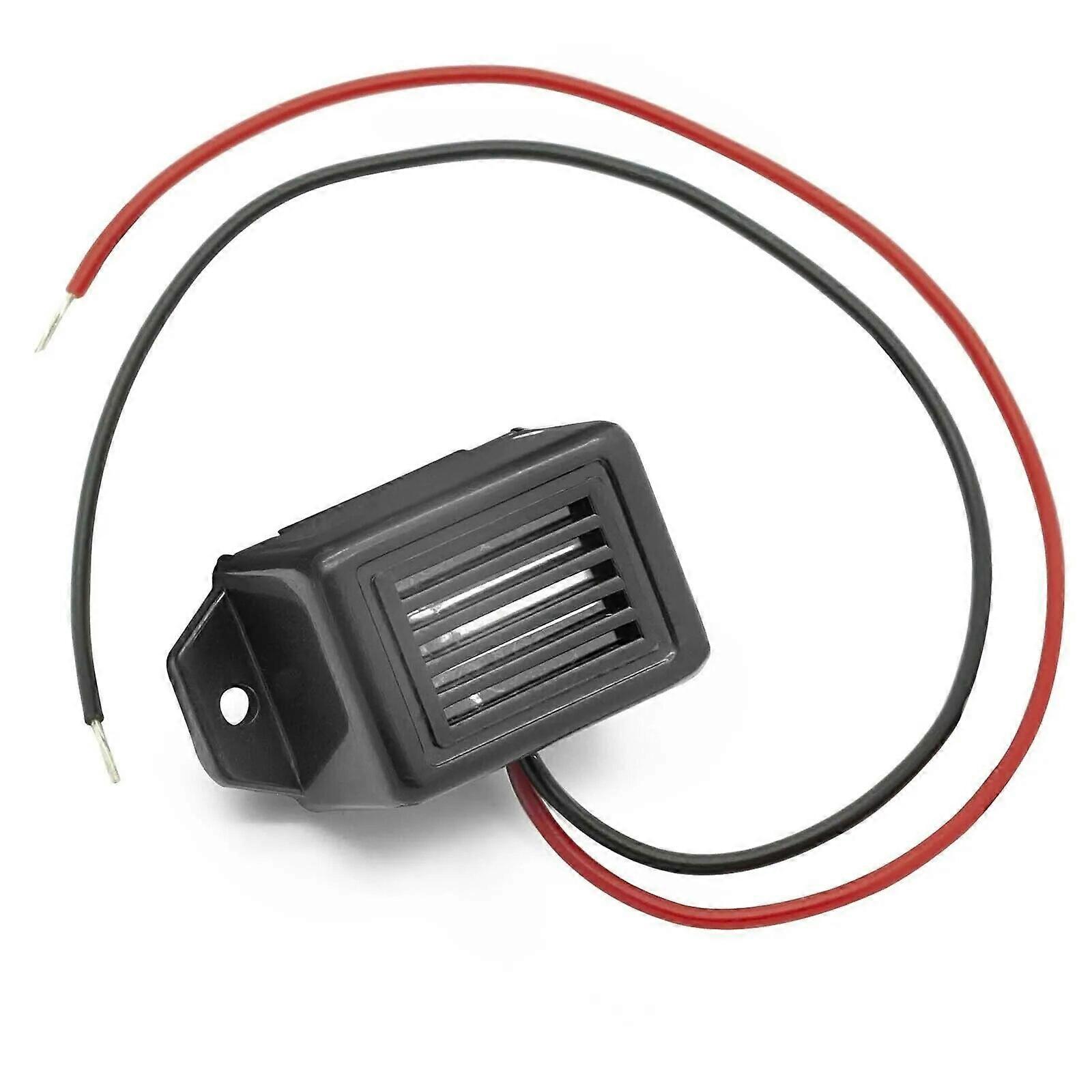 12V 75dB Decibel Backup Siren Beeper Buzzer Sound Warning Alarm Car Truck Vehicle Horn For Vehicle Reversing Reminders